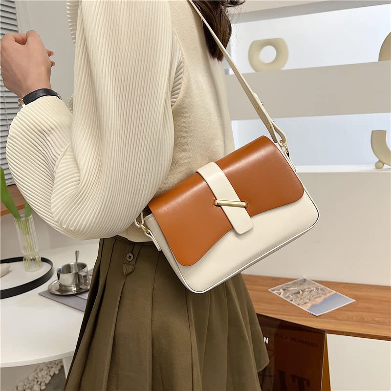 SRG FASHION Women's Shoulder Bag, Crossbody Bag, 2-Way Handbag, Small, Zippered, Multi-Storage, Lightweight, Perfect for Commuting or School, with