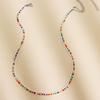 2pcs Bohemia Colorful Beaded Elasticity Waist Belly Chain For Women Summer Beach Waistband Bikini Beads Jewelry Y031