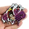 One Piece Enamel Pin Anime Monkey D Luffy Lapel Badge for Backpack Enamel Pin Men Women's Brooches Cool Briefcase Badges Decora