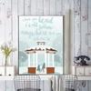 Moderner „Where You Lead“-Klassiker aus den USA. Drama Gilmore Girls Leinwandgemälde, Druck, Poster, Wandkunst, Bild, Show, Fan-Geschenk, Heimdekoration