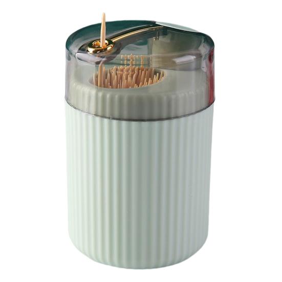 

1/3/4 шт. автоматический дозатор для зубочисток, прозрачная крышка, пресс, держатель для зубочисток, органайзер, контейнер для дома, офиса, ресторана, украшение для рабочего стола, день рождения