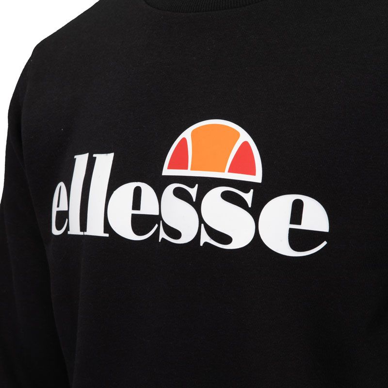 Sweat col ras de cou manches longues coton imprimé logo Homme ELLESSE