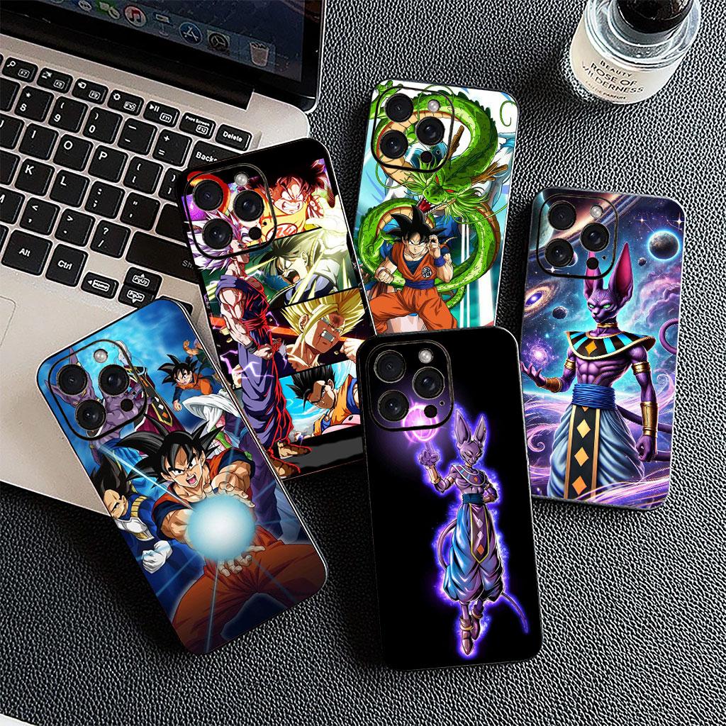 Beerus Dragons Gokus Balls Whis Super Phone Cover for Xiaomi Redmi Note 13 A3 A4 14 Pro Plus 9T 14C 13C 9C NFC + Pro+ 5G 4G Case