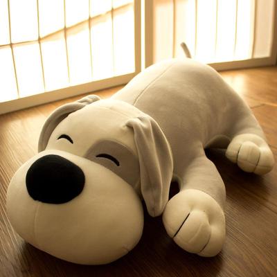 Peluche Papa Chien: Poupée Oreiller de Sommeil Mignonne pour Enfants