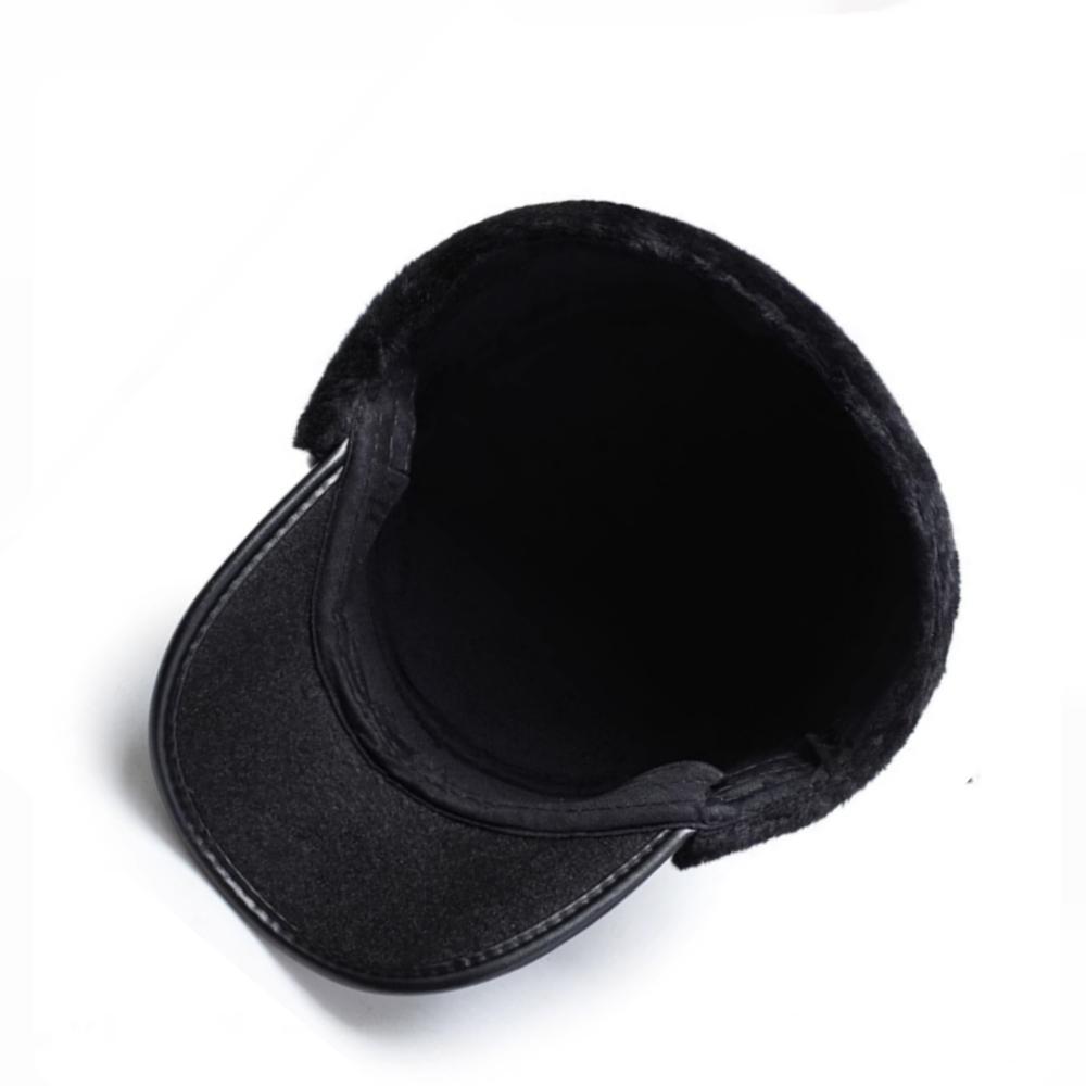 Winter Hat for Man with Ear Cover