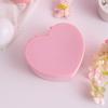 1Pcs heart-shaped jewelry box with makeup mirror, jewelry display box, pendant necklace box, can hold earrings, rings, bracelets