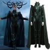Goddess Of Death Hela Costume Set For Women Thor Ragnarok Cosplay Outfit