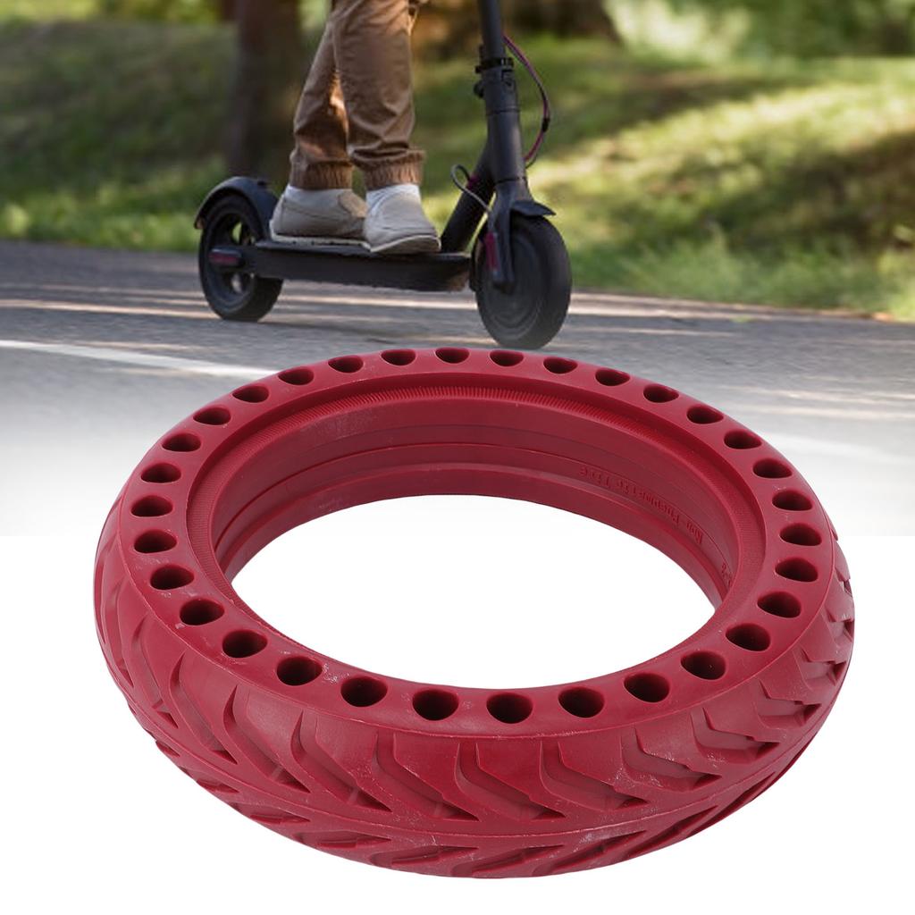   Tire Fit for   M365 M365 Pro Electric Scooter 8.5x2 Rubber Anti Slip Shockproof Scooter Outer   Tire   Red