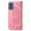 For Motorola Moto G Play (2024) 4G Case PU Leather Wallet Phone Cover Butterfly Pattern
