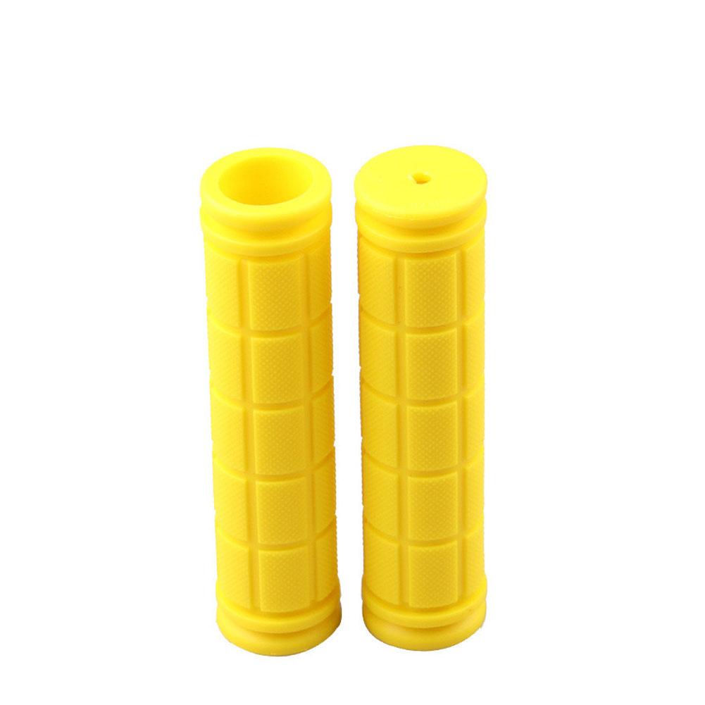 Colorful Soft Rubber Bike Grips Non-Slip Bicycle Handlebar Covers For Mountain/Road Bikes Comfortable Cycling Accessories