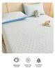 Washable Quilted Cotton Bedspread Set - Single, Printed, Thickened, All-Season Use
