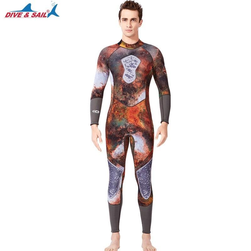 

Manufacturer Professional Fish Hunting Suit Men s 3MM One-piece Thermal Diving Camouflage Women s Outdoor Surfing Jellyfish Swimsuit XXL