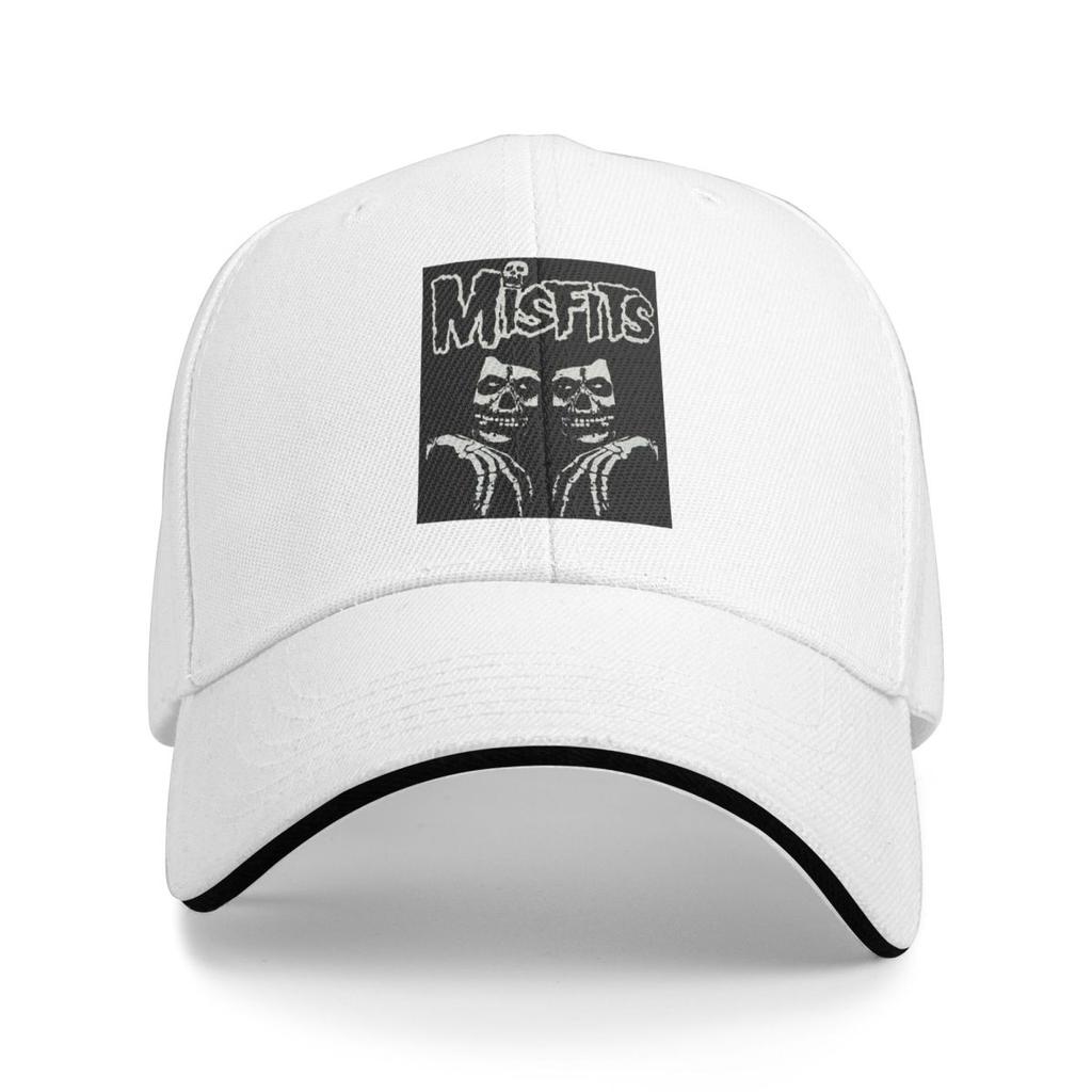 Unisex Baseball Hats Misfits Rock Band Skull Horror Outdoor Streetwear Summer Sports Baseball Caps Hip Hop Cap Casquette Hats