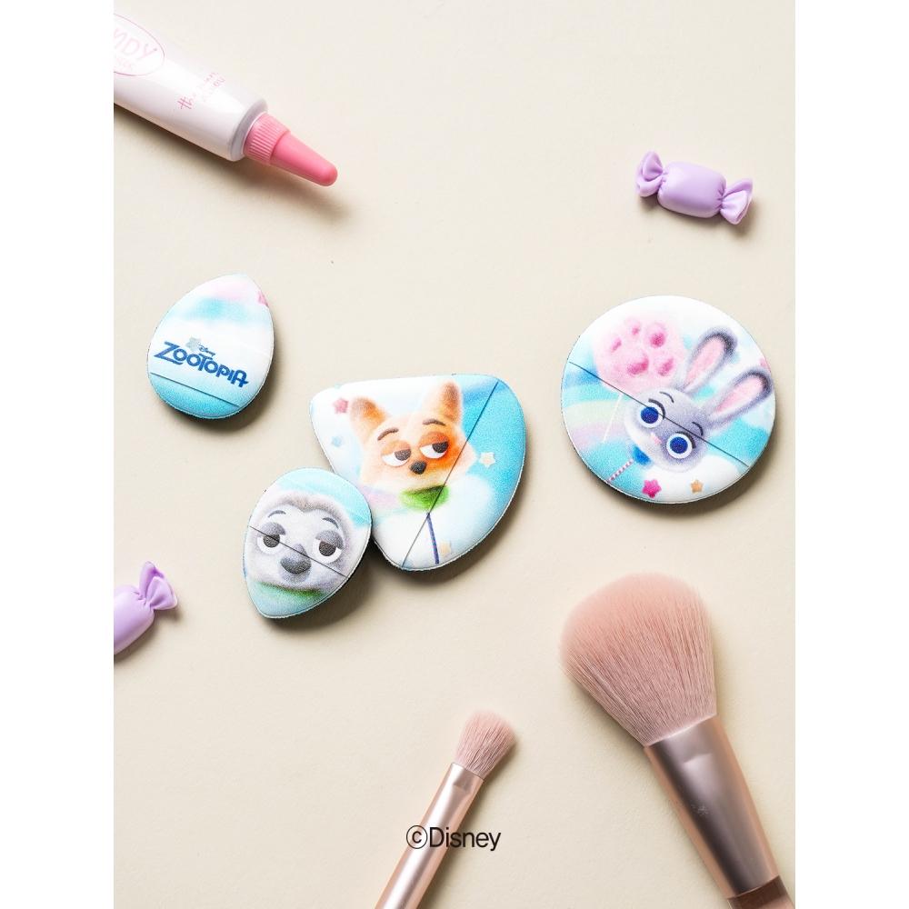 Daiso Disney Sweettopia Рваная пуховка для макияжа Упаковка из 4 штук Доставка