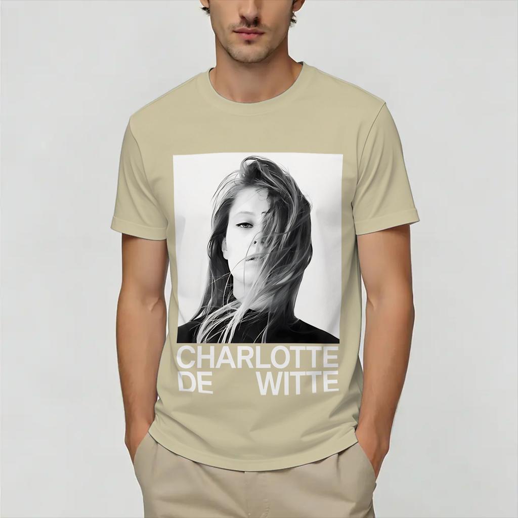 Unisexs Charlotte De Witte T Shirts 100 Cotton Clothing Awesome Short Sleeve O Neck Tee Shirt Summer TShirts
