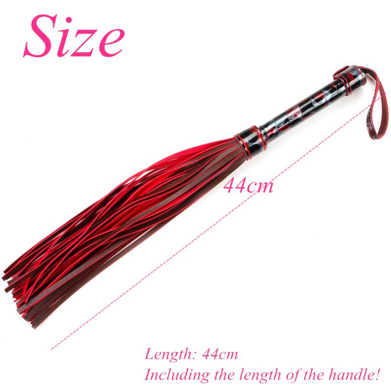 Bondage Boutique Slim Leather Riding Crop Horse Whip pony Spanking Knout BDSM Lash Fetish Flogger Sex toys for Women/Couples