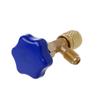 Brass 1/4 SAE Auto AC Can Tap Valve Adapter for R22 R134a R410A Gas Refrigerant
