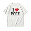I Heart Hole Dorohedoro Anime Shirt Unisexs Clothing Wounisexs Casual Cotton Printed T Shirts Summer Streetwear Camisetas Tops Tee