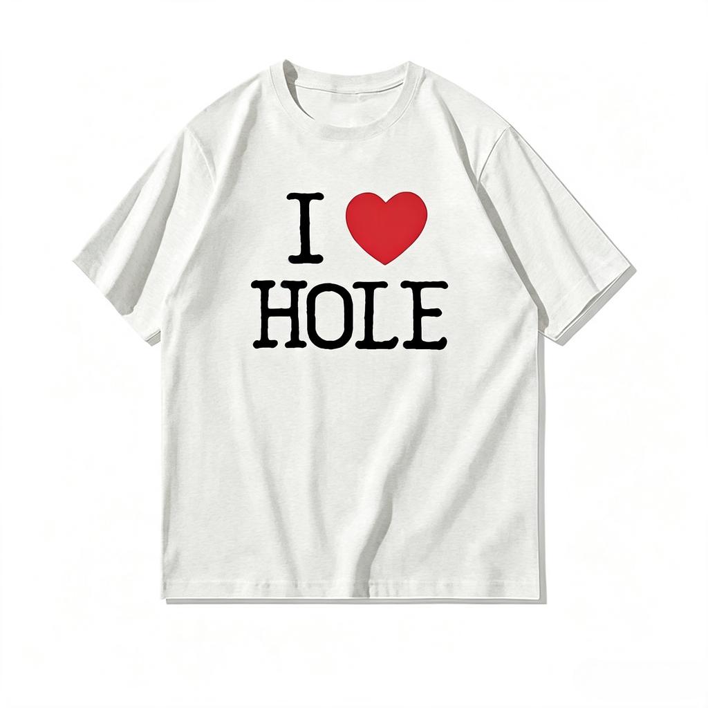 I Heart Hole Dorohedoro Anime Shirt Unisexs Clothing Wounisexs Casual Cotton Printed T Shirts Summer Streetwear Camisetas Tops Tee