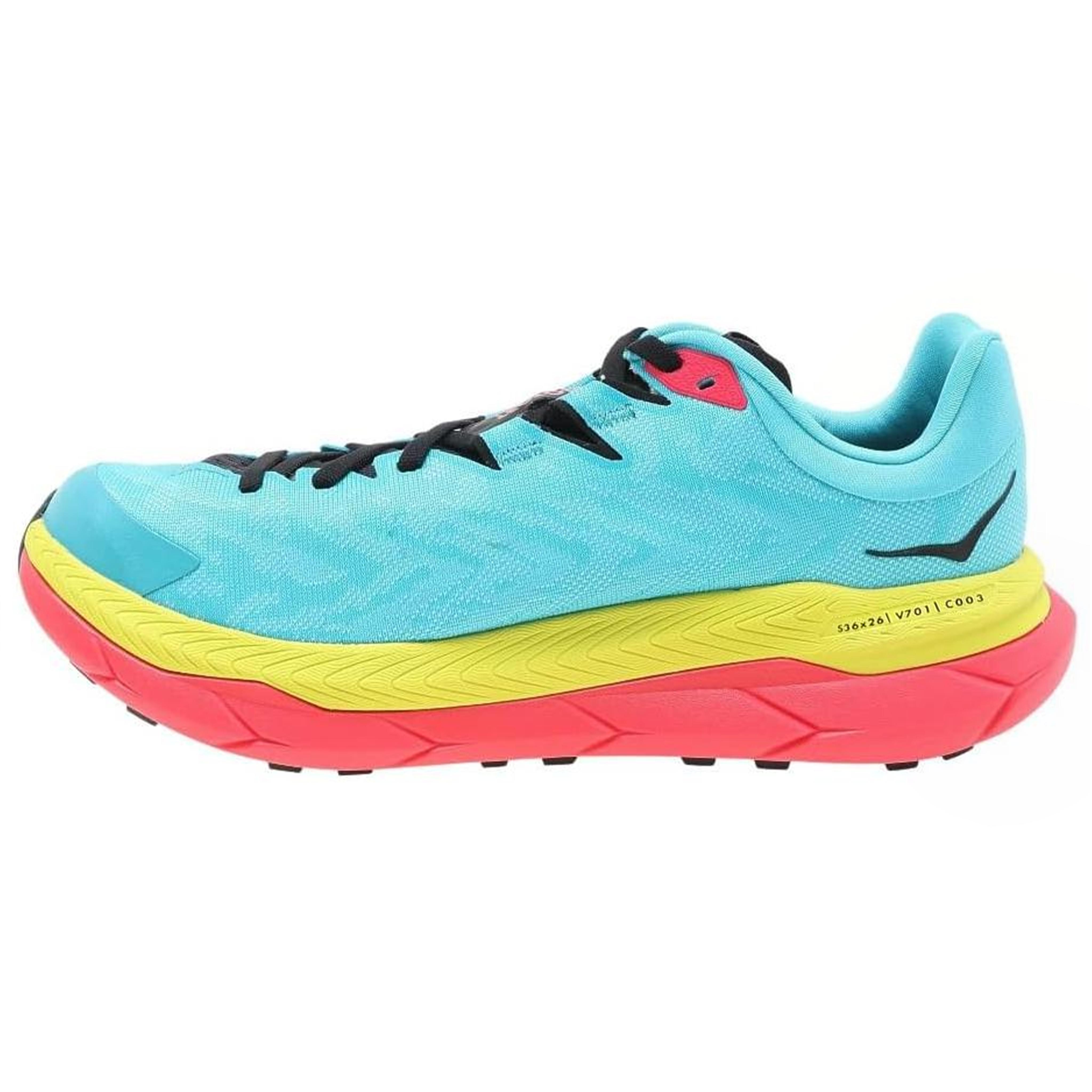 

HOKA ONE ONE Comfortable And Breathable Cushioning Slip Resistant Low top Running Shoes Unisex Blue Yellow 1123161-SBDP 40
