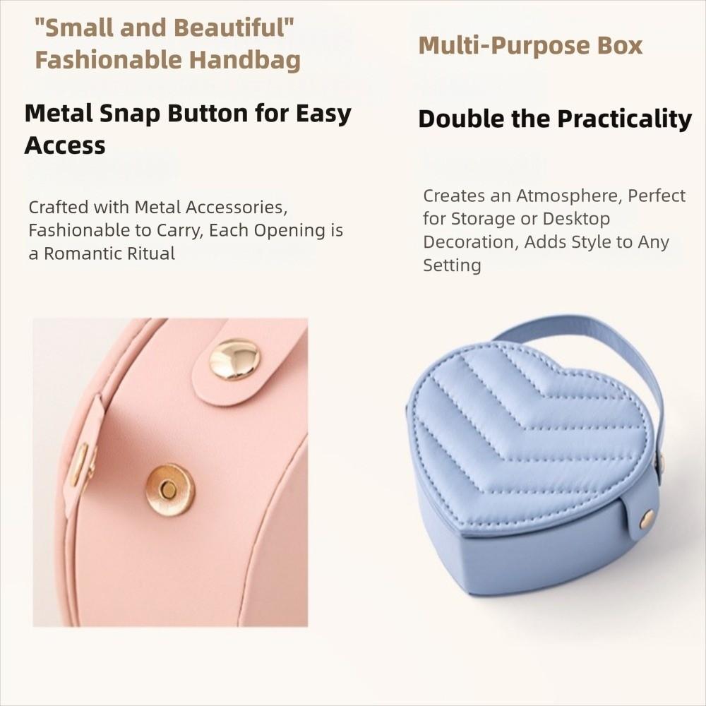 Ring Display Jewelry Organizer Portable Valentine Gift Packaging Box  Girlfriend Gift