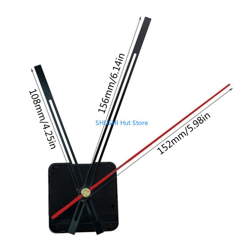 DIY Silent Time Clock Movement Accessory Children Adults Kids Beginners D57B