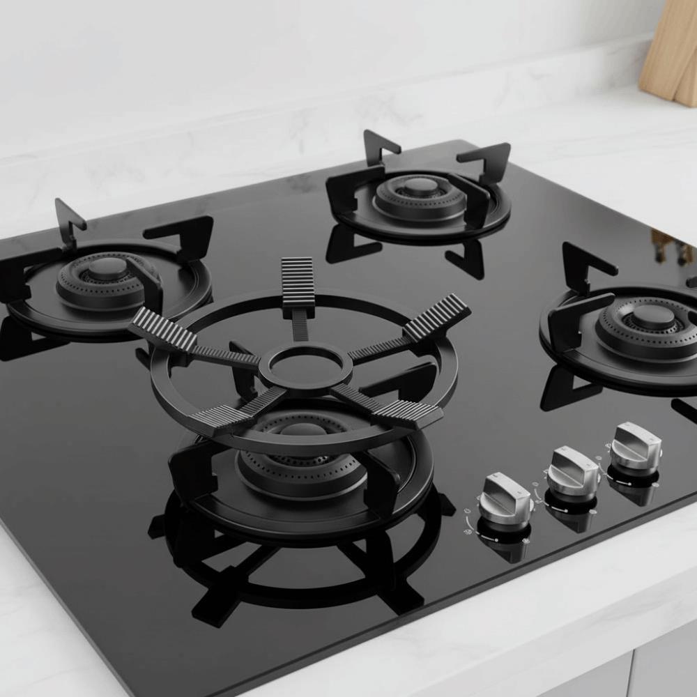 Cast Iron Gas Burners Stand Stable Wok Ring Stand Universal Wok Rack Outdoor Cooking