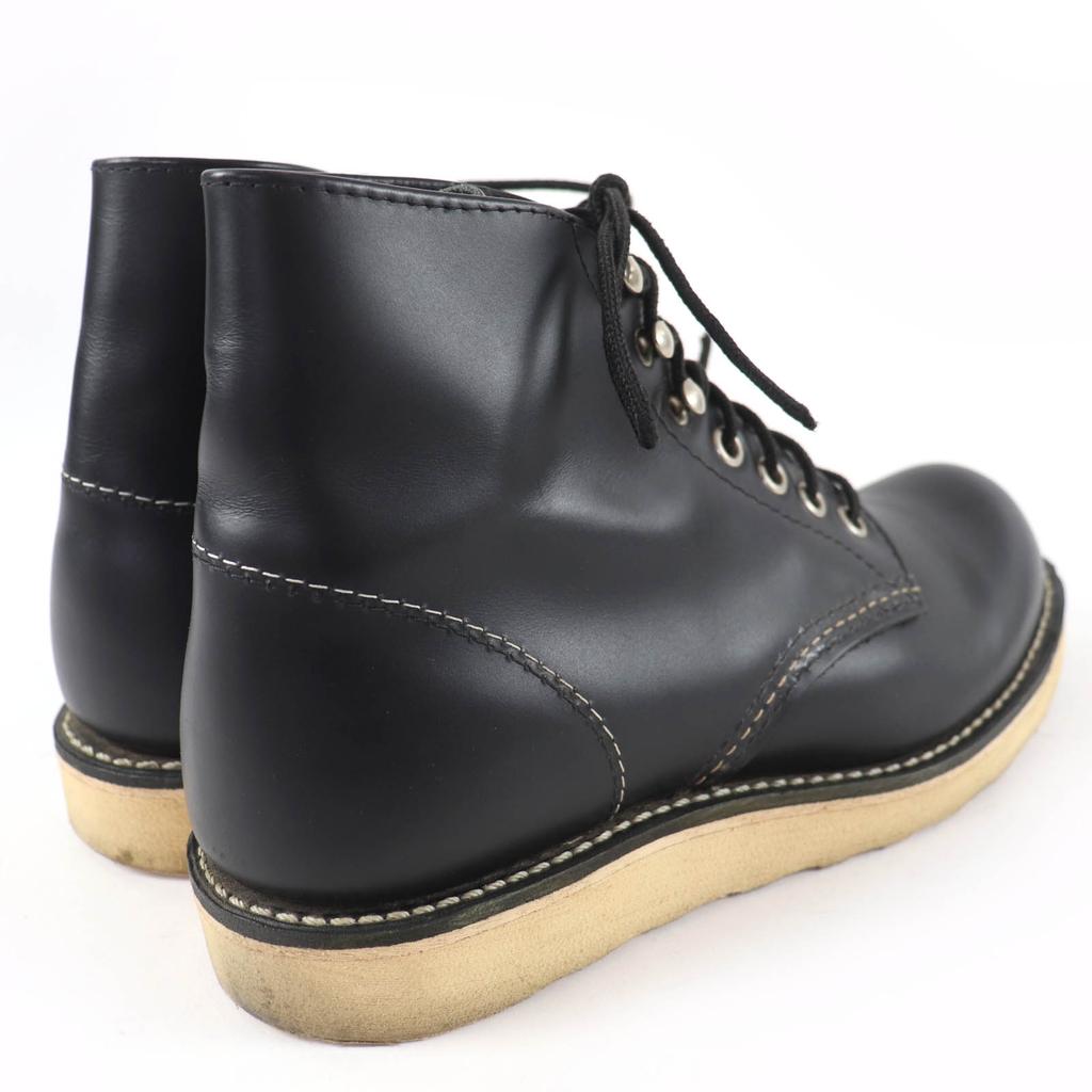 Great RED WING short boots Irish Setter Tag Classic Plain Toe Leather Women 8165 Used