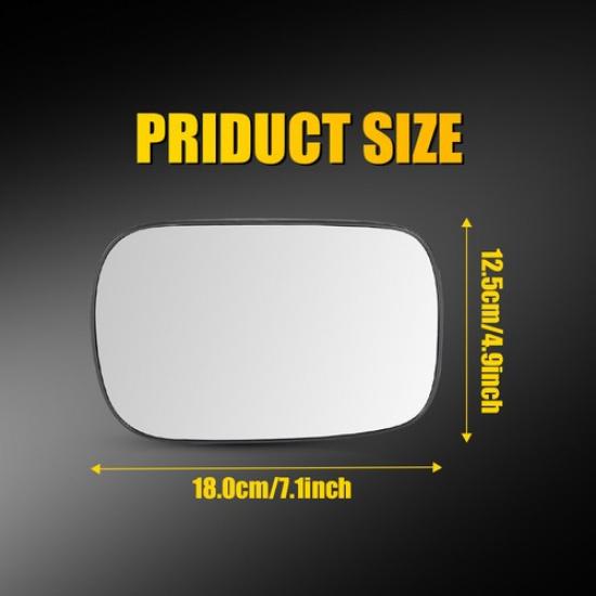 Front View Glass Mirror Heated Right For Volvo XC60 2010-2017 GA-VO2107 31217278
