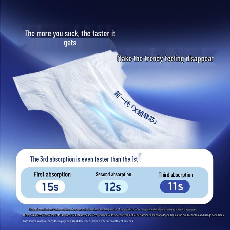 Huggies X-Series Thorough Clean Breathable Diapers