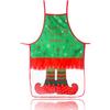 Interesante Delantal de Cocina Novedoso Sexy Navideño para Mujer para Fiesta de Parrilla Cocina Regalo Creativo