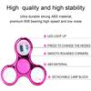 Luminous LED Fidget Spinner Hand Top Spinners Finger Stress Relief Toys for Kids Children Glow In Dark Light EDC Figet Spiner