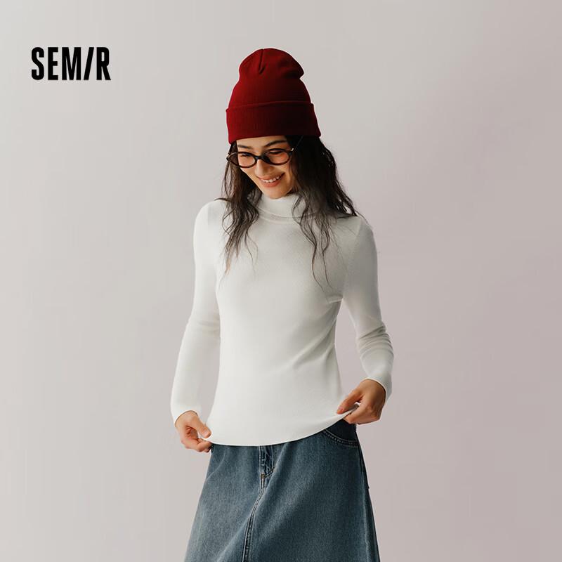 Semir Women's Basic High-Neck Pullover
