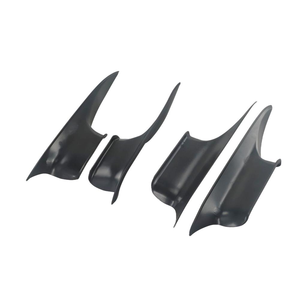 4Pcs Car Door Pull Handle Covers 51419115501 For BMW 7' F01 F02 2008-2015 Car Interior Front Handle Pull Black Cover