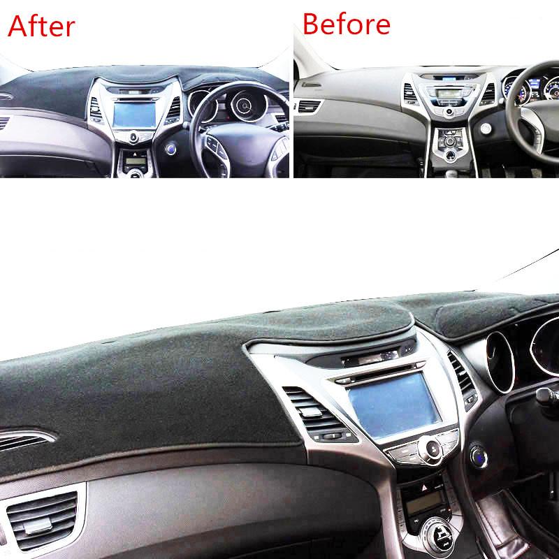 Per Hyundai i30 2012 2013 2014 2015 2016 2017 Styling Auto Copertura Cruscotto Tappetino Anti-UV Tappeto Parasole Accessori