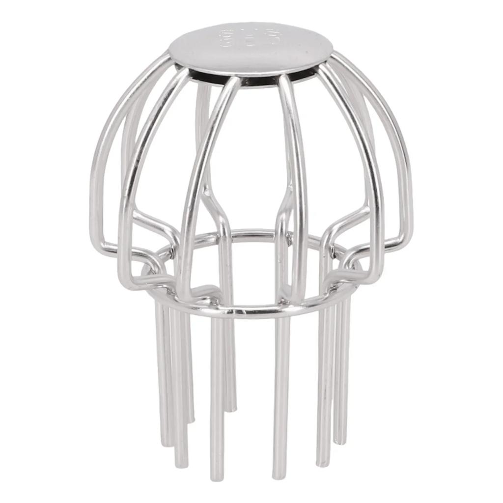 1pcs Stainless Steel Gutter Leaf Guard Cover Mud Trap Guards Drain Pipe Filter Quick Drainage Clog Prevent Hardware