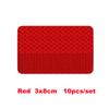 10Pcs Car Bumper Reflective Safety Strip Sticker Warning Strip Tape Secure Reflector Stickers Decals Exterior Motorcycle Sticker