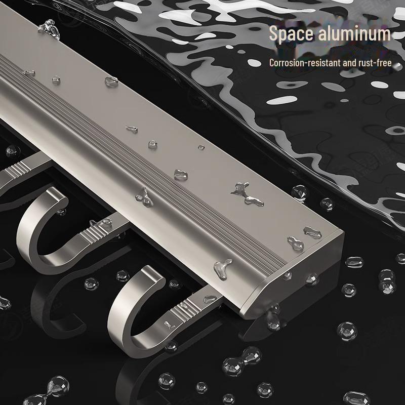 Wandmontierter Küchenhakenständer für Pfannenwender und Löffel ohne Loch