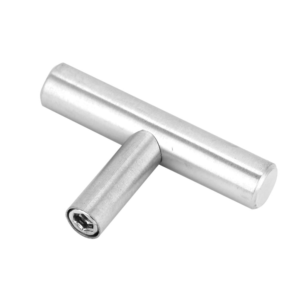 Stainless Steel T Bar Cabinet Pull Handles Knobs Kitchen Door Handle for Furniture (50mm)