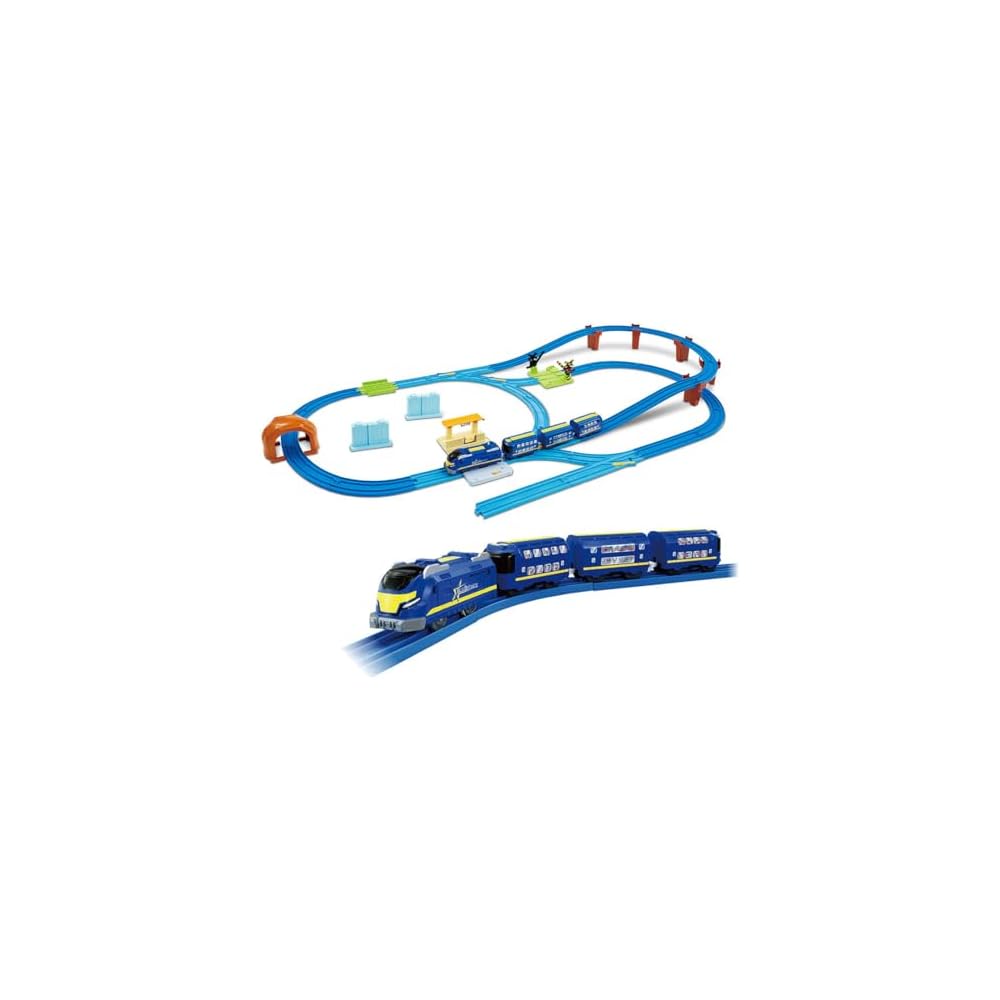 

Takara Tomy Plarail Best Selection Set Train Toy for Ages 3 and Up with Interactive City Features