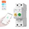 Tuya WiFi Intelligent Automatic Reclosing Protector Multifunctional Current Voltage Monitoring Power Meter Protections