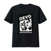 Devo De Evolution Punk Rock Band Musik T-Shirt S 5XL Mehrfarbig Vintage Weiches Mode Top Für Den Alltag Unisex Mann