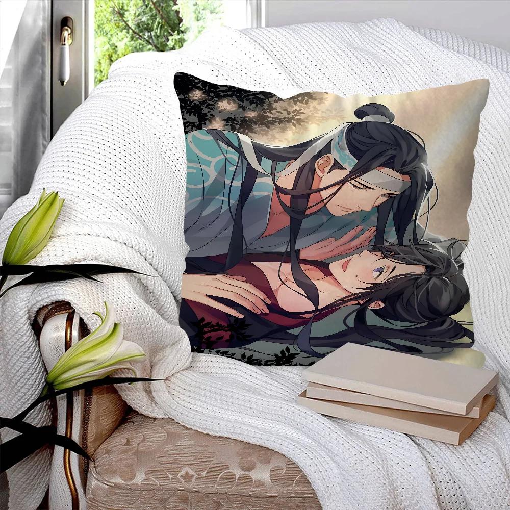 Anime Grandmaster Mo Dao Zu Shi MDZS Pillow Bedroom Sofa Leisure Comfort Cushion Car Living Room Home Decoration