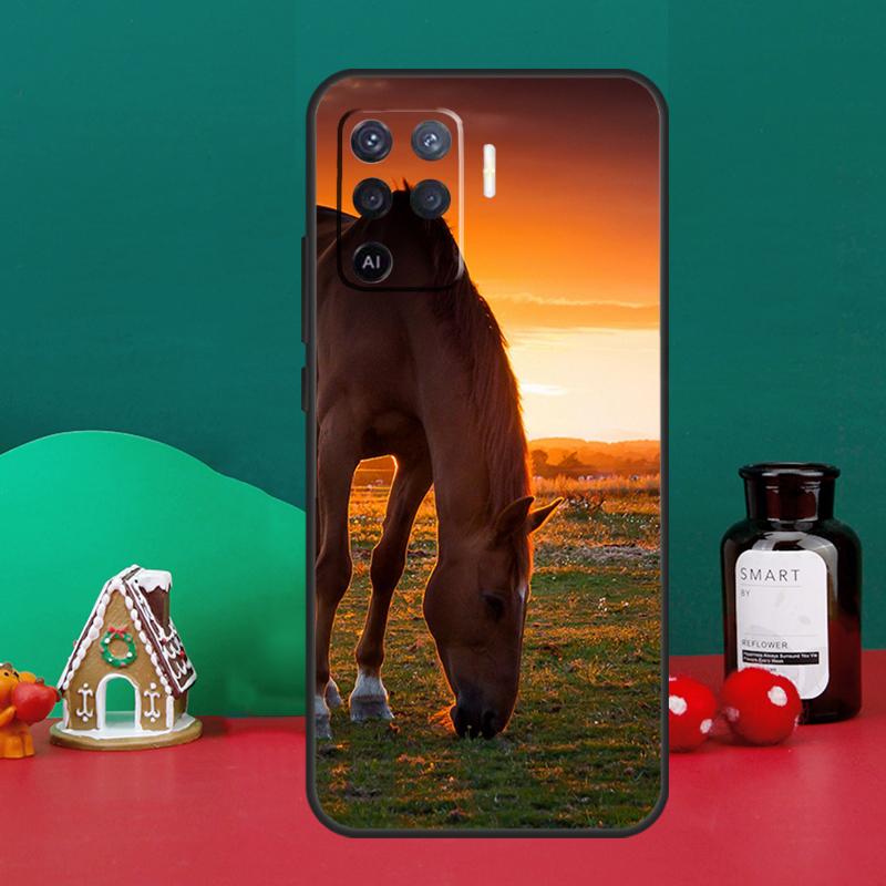 

Чехол с изображением лошади для OPPO A79 A74 A94 A58 A78 A98 A5 A9 A53 A52 A72 A15 A17 A77 A16 A76 A96 A57S A54S OPPO A52