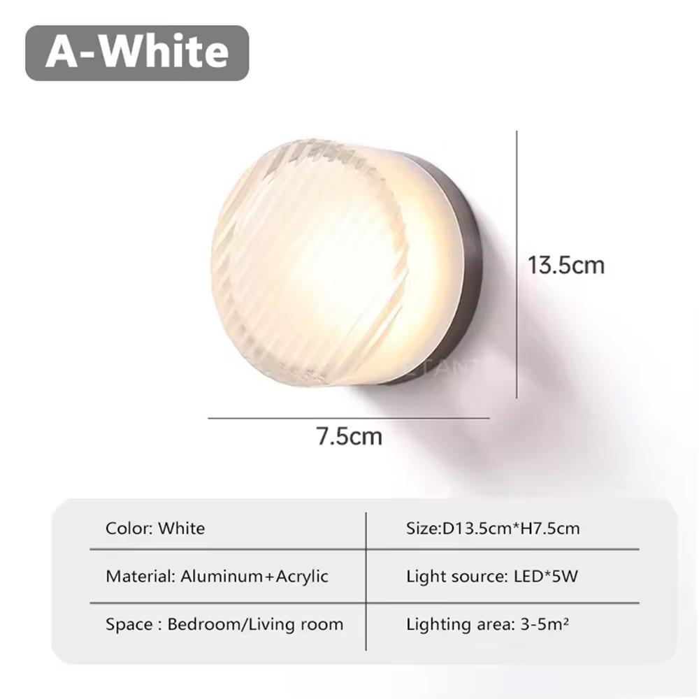 Nordic LED Wall Lamp Jelly Design Decorative Wall Lamp Corridor Study Restaurant Home Decoration Creative Lighting Fixtures