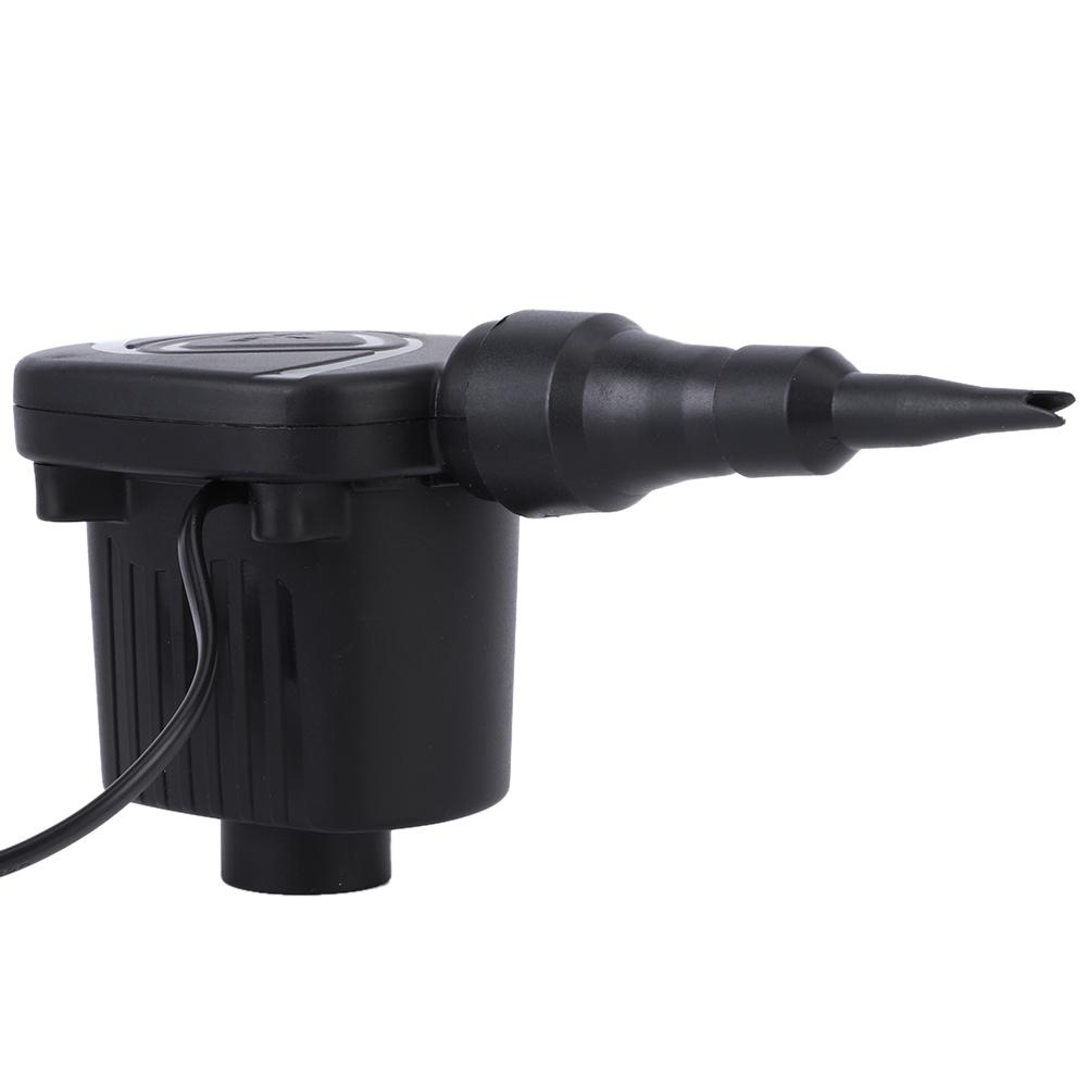 12V Auto DC Elektrická Vzduchová Pumpa Venkovní Nafukovací Člun Plovoucí Postel Plavání Přenosný Nafukovací Nástroj