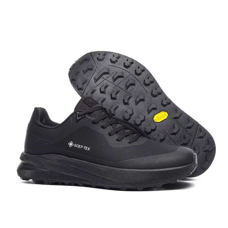 Fashion High Quality Casual Leather Trainers Men New Trendy Versatile Sneakers Thick-soled Male Hiking Shoes Luxury Brand Outdoor Shoes