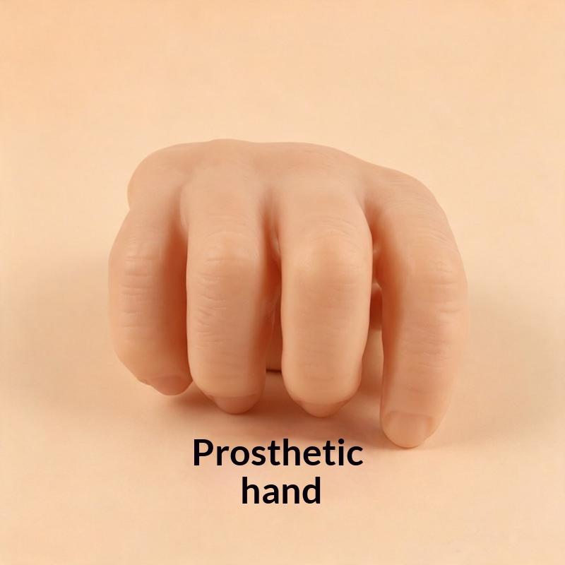 Realistic Fake Hand Prop Artificial Hand Model Stage Magic Trick Simulation Hand For Halloween Magician Performance Party Show