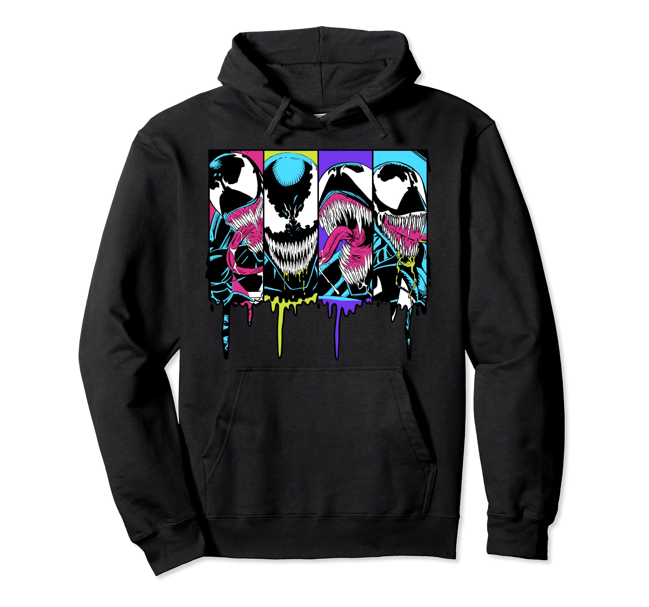 

Marvel Venom Colorful Dripping Comic Panel Hoodie