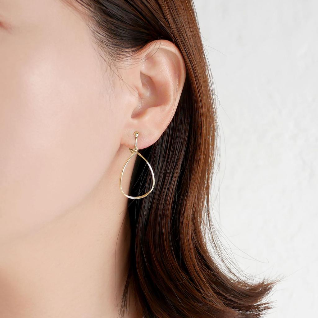 Kuma Drop Earrings KMJE0147 YG [Official] [Vendome Aoyama] [Kengo + MA,YU] [Kengo Kuma]